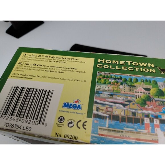 Hometown Collection "Seattle by Artist Heronim"  1000 Piece Puzzle COMPLETE - Picture 5 of 7